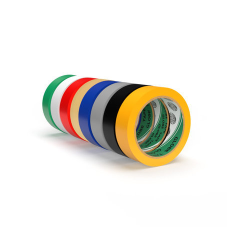 2AD3-テープは難燃性を備えている  台湾のCNS規格認定品 PVC ワイヤーハーネステープ-地球 ワイヤーハーネステープ